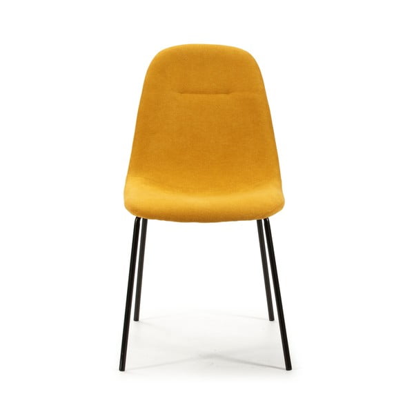 Rumeni jedilni stoli v kompletu 4 ks Renne – Marckeric-image-1