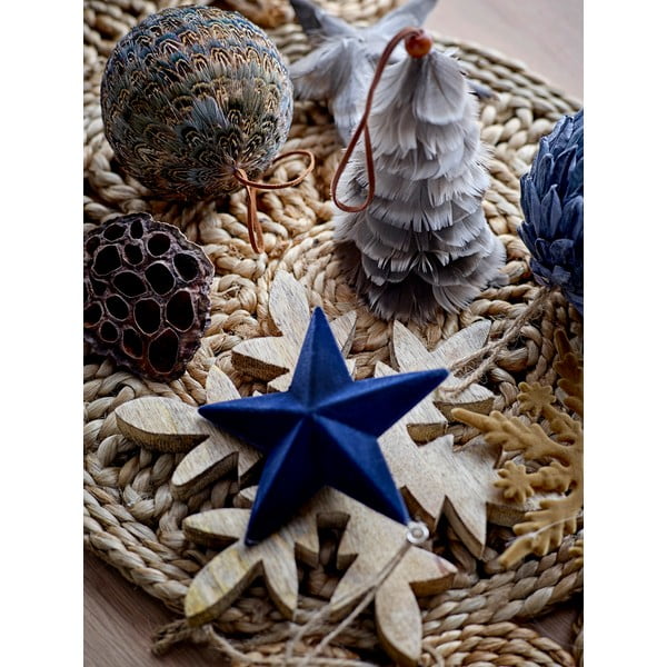 Komplet 4 visečih božičnih okraskov Bloomingville Misba-image-2