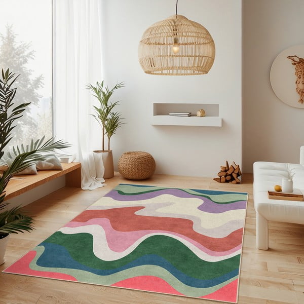 Pralna preproga 80x150 cm Squiggly Breeze – Mila Home-image-2