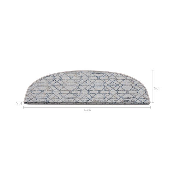 Sivi komplet preprog za stopnice 16 ks 20x65 cm Cottage Warmth – Vitaus-image-2