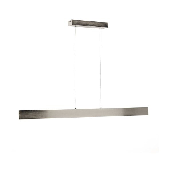 LED viseča svetilka v srebrni barvi s kovinskim senčilom Boadella – Kave Home