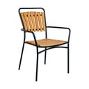 Vrtni stoli v kompletu 2 ks iz masivnega lesa/kovinski v naravni barvi Cleveland – House Nordic