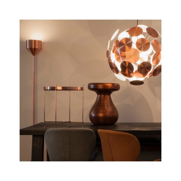 Stolček/skladalna miza v bakrenem odtenku Zuiver Antique-image-3