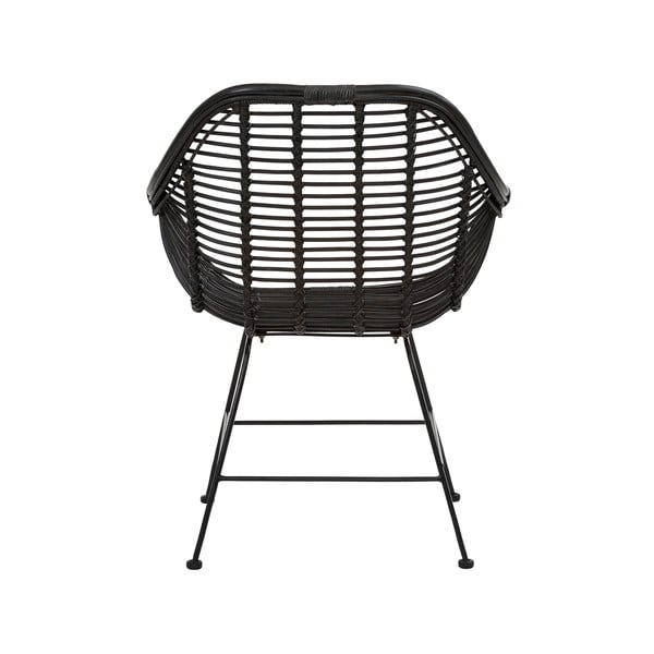 Jedilni stoli iz črnega ratana v kompletu 2 kos Kiran - Støraa -image-2