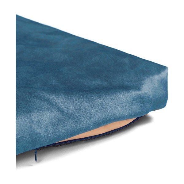 Modro pasje ležišče iz eko usnja 60x70 cm SoftPET Eco L - Rexproduct-image-2