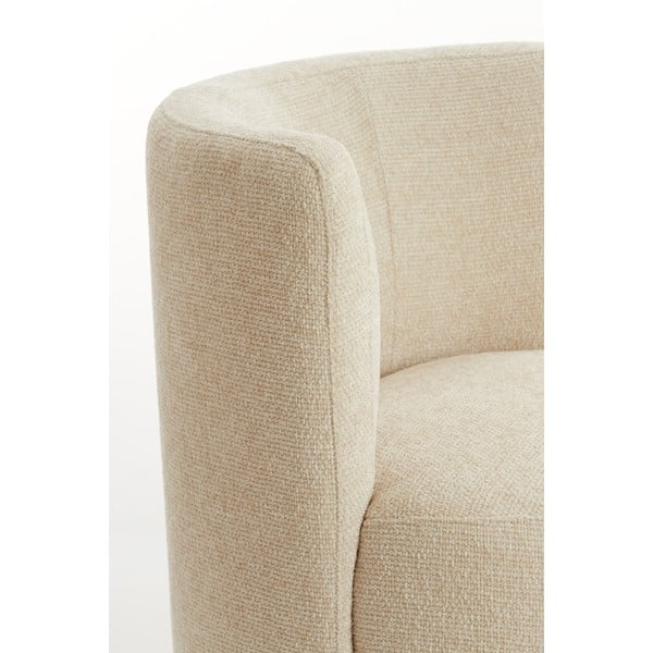 Kremno bel fotelj Kamova – Light & Living-image-1