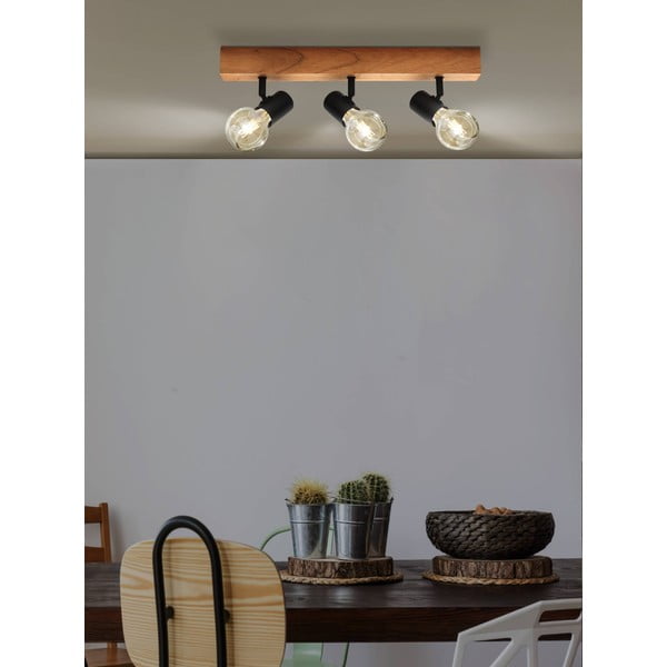 Črna stropna svetilka 5x48 cm TOWNSHEND 3 – EGLO-image-1