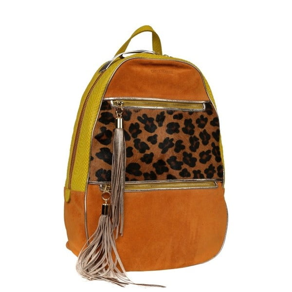 Nahrbtnik Carla Ferreri Cognac Giallo-image-2