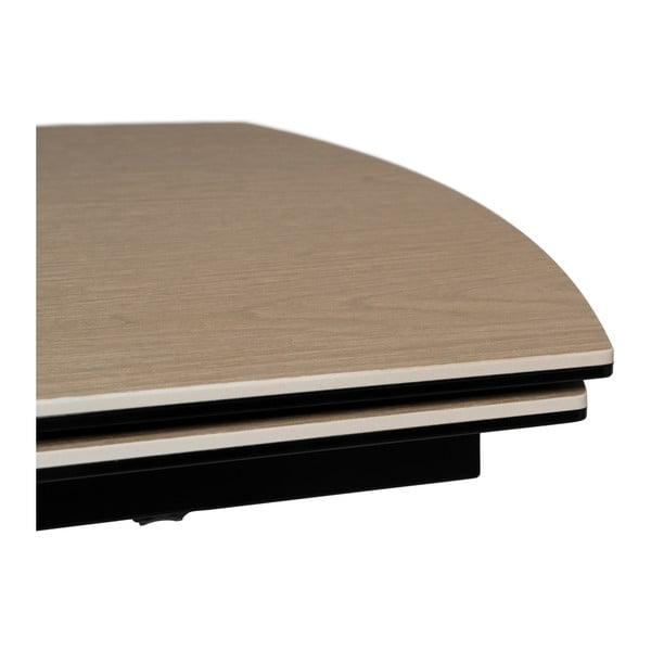 Raztegljiva jedilna miza z dodatno ploščo 90x180 cm Rocía – Ixia-image-3