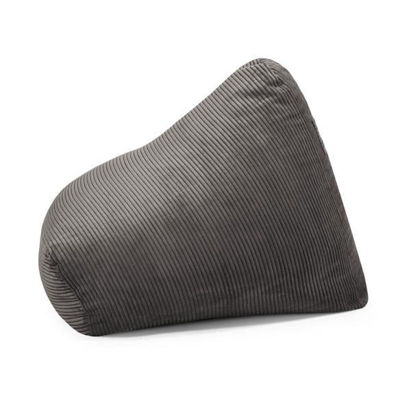 Temno rjava otroška vreča za sedenje iz rebrastega žameta Snug 80 – SLOWDOWN-image-2