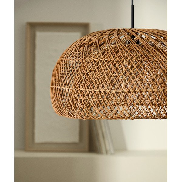 Senčilo iz ratana v naravni barvi ø 60 cm Isora – Kave Home-image-2