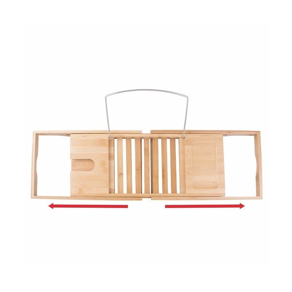 Bambusova nastavljiva polica za kopalno kad iDesign Formbu-image-4