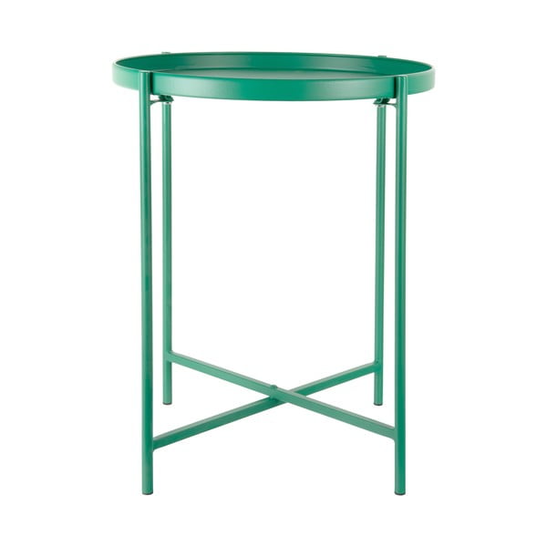 Kovinska okrogla stranska mizica ø 40 cm Meseta  – Leitmotiv-image-2