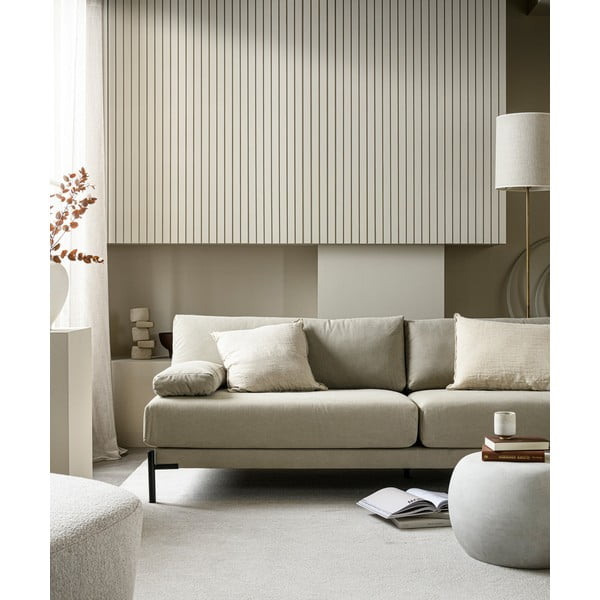 Bela okrogla mizica ø 50 cm Pebble – vtwonen-image-1