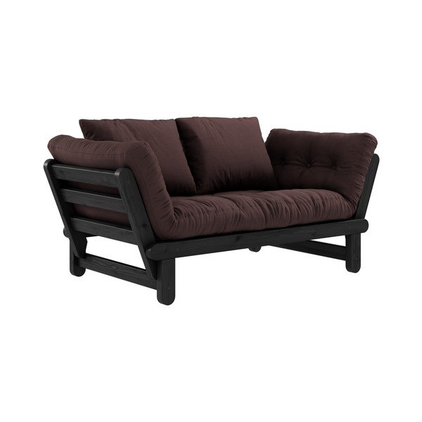 Raztegljiv kavč Karup Design Beat Black/Brown-image-3