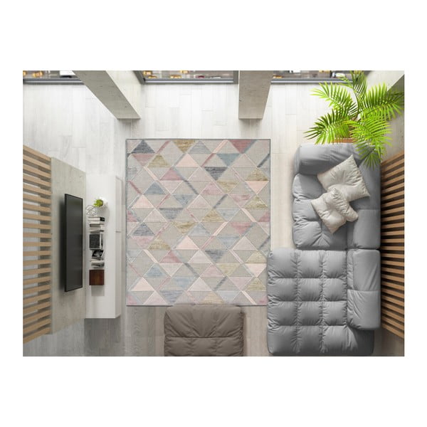 Siva preproga Universal Margot Triangle, 120 x 170 cm-image-2