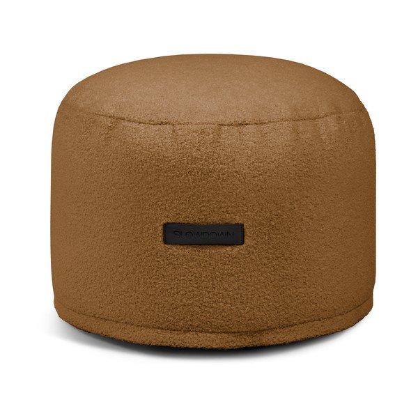 Rjava vreča za sedenje iz tkanine bouclé Mini – SLOWDOWN