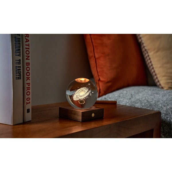 Temno rjava svetlobna dekoracija na USB Amber – Gingko-image-4