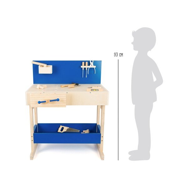 Legler Workbench lesena delovna miza za otroke-image-1