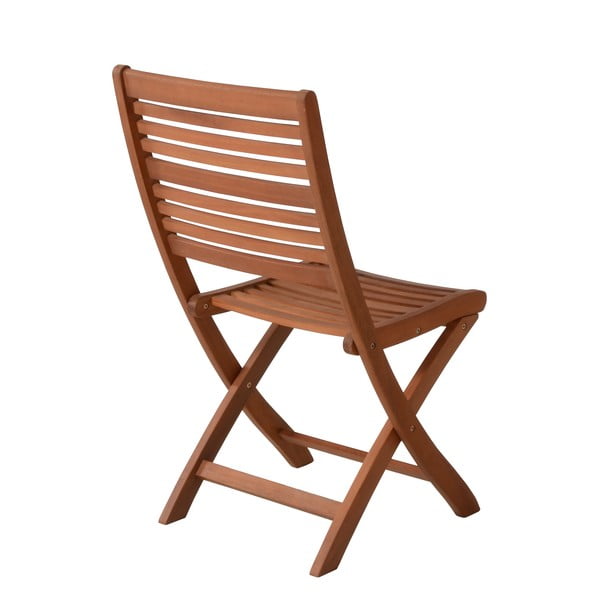 Vrtni stoli v kompletu 2 ks iz masivnega lesa v naravni barvi Savannah – Garden Pleasure-image-2