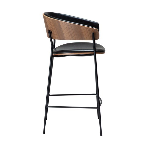 Črn barski stol (višina sedeža 63,5 cm) Crib – DAN-FORM Denmark-image-2