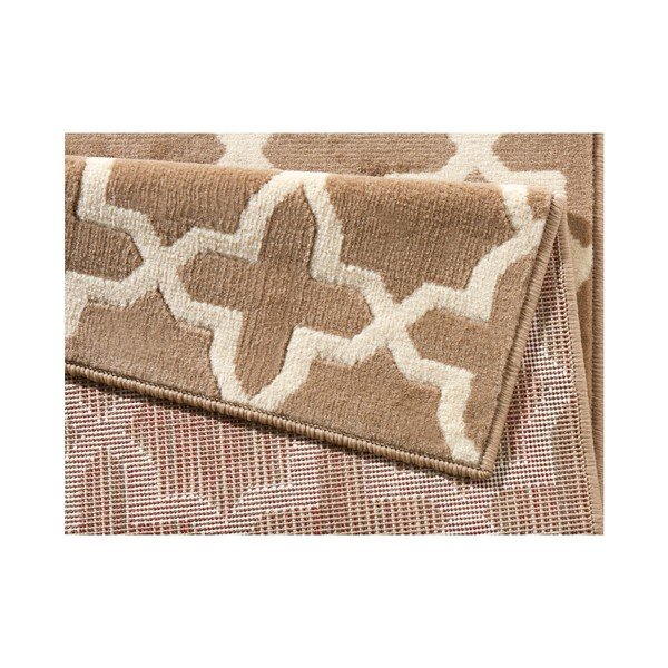 Rjava preproga z belimi detajli Hanse Home Joanne, 80 x 450 cm-image-2