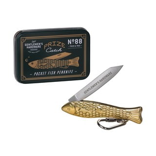 Nožek v obliki ribe Gold Gentlemen's Hardware