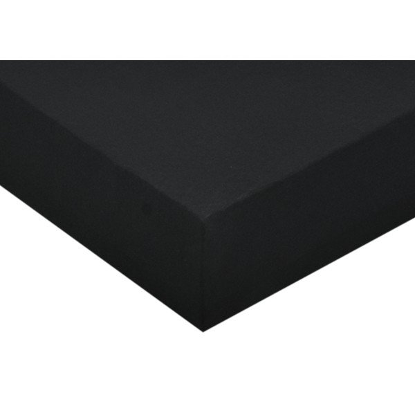Črna rjuha 200x220 cm 