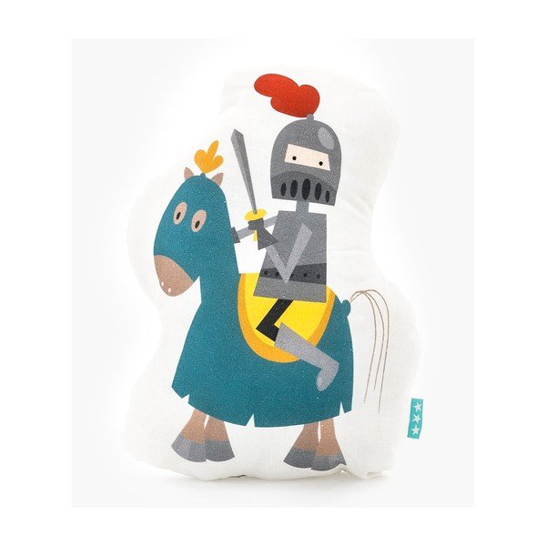 Bombažen vzglavnik Mr. Fox Knight, 40 x 30 cm-image-1