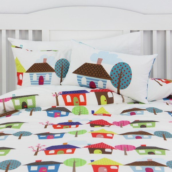 Prevleka za odejo in vzglavnik Happy Homes 140x200 cm-image-2