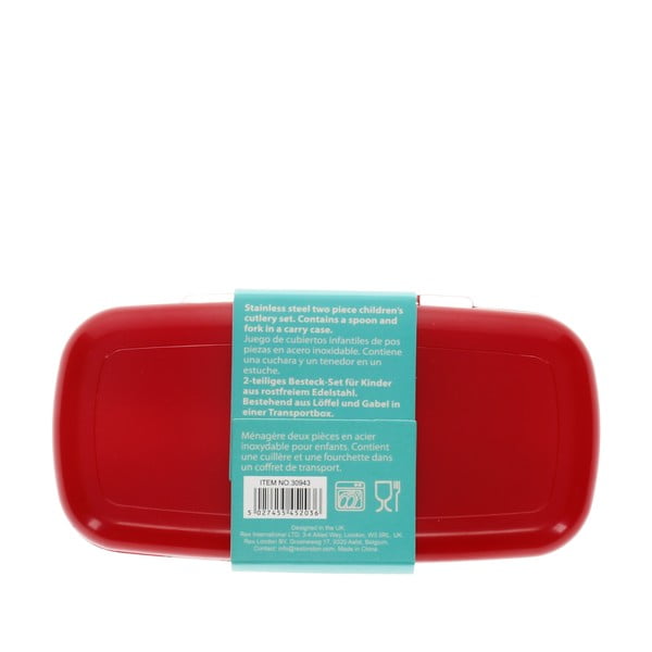 Otroški jedilni pribor 2 ks iz nerjavečega jekla Baby Dinos – Rex London-image-4