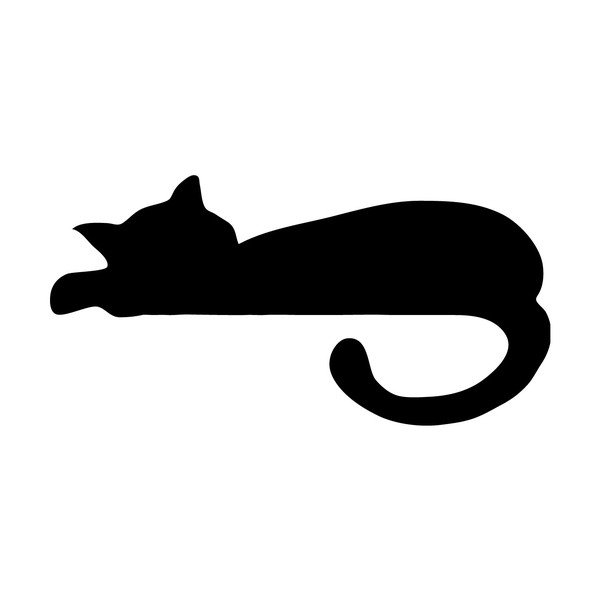 Nalepka Ambiance Sleeping Cat Mini -image-2