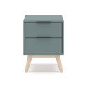 Prašno zelena nočna omarica Pisco – Marckeric