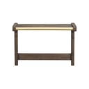 Temno rjav hrastov stenski obešalnik Inverness - Rowico