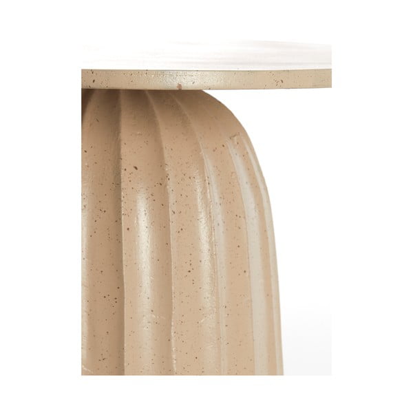 Kovinska okrogla stranska mizica ø 60 cm Veglia – Light & Living-image-4