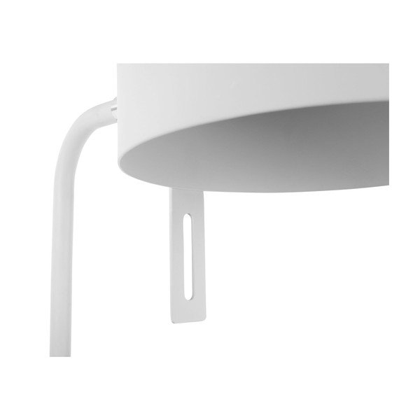 Bela namizna svetilka Leitmotiv Shell, višina 45 cm-image-3