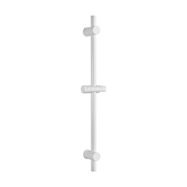 Bel medeninast stenski drog za tuš z drsnim nosilcem 70 cm – Sapho