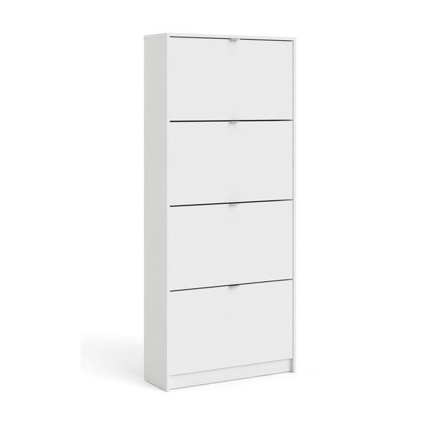 Bela preklopna omarica za čevlje Shoes – Tvilum