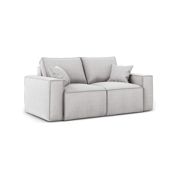 Svetlo siva zofa Cosmopolitan Design Miami, 180 cm-image-2