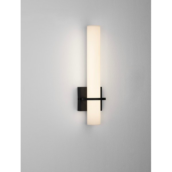 Bela/mat črna jeklena LED stenska svetilka Luca – Nova Luce-image-1