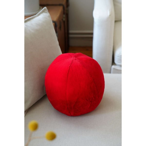 Okrasna blazina iz mikropliša ø 25 cm Top – Mioli Decor-image-4