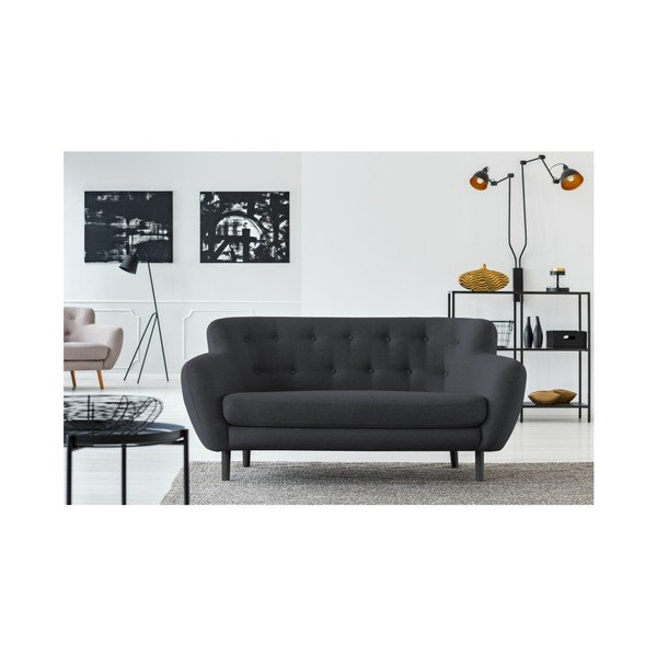 Temno siv kavč Cosmopolitan Design Hampstead, 162 cm-image-4