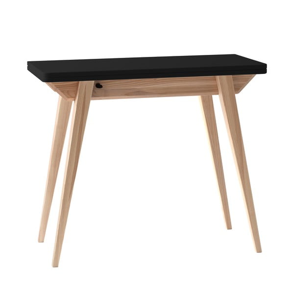 Konzolna miza s črno ploščo 45x90 cm Envelope - Ragaba