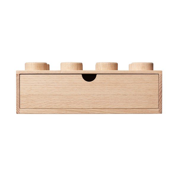 Otroška škatla za shranjevanje iz lesa LEGO® Wood-image-2