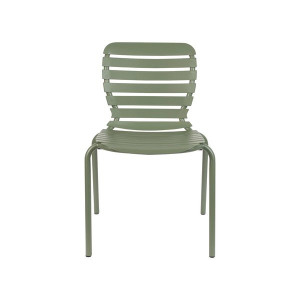 Svetlo zeleni kovinski vrtni stoli v kompletu 2 ks Vondel – Zuiver