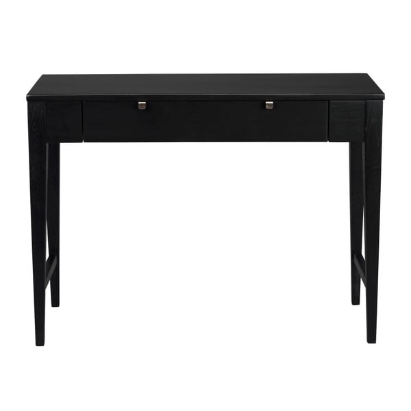 Črna konzolna miza iz hrastovega lesa Rowico Fulla-image-4