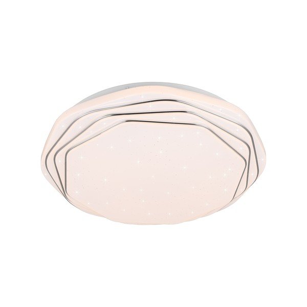 Bela LED stropna svetilka ø 38 cm Dizzy – Reality-image-3
