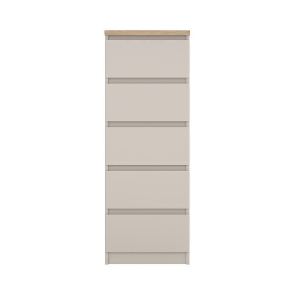 Kremno bela komoda 40x111x50 cm Naia – Tvilum-image-2