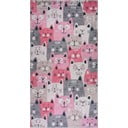 Rožnata otroška preproga 160x230 cm Silly Cats – Vitaus