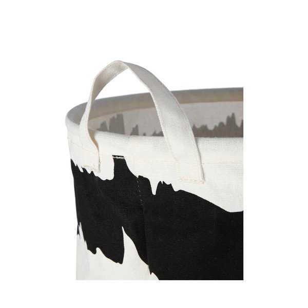 Črno-bel tekstilni koš za perilo Harga – Premier Housewares-image-3